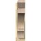 Ekena Millwork Balboa Slat Rough Sawn Outlooker, Douglas Fir, 6"W x 24"D x 24"H OUT06X24X24BOA06RDF - alternate 2